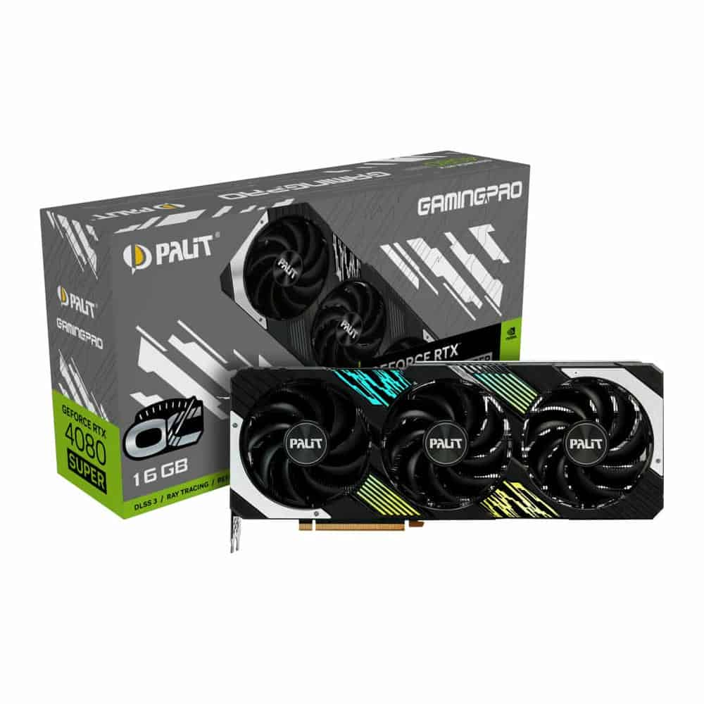 Palit NVIDIA GeForce RTX 4080 SUPER 16GB GAMING PRO OC Ada Lovelace Graphics Card